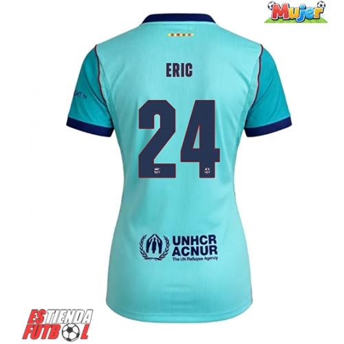Barcelona Eric Garcia #24 Tercera Equipación Mujer 2026-27 Manga Corta
